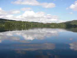 Bilde utover Rørvatnet